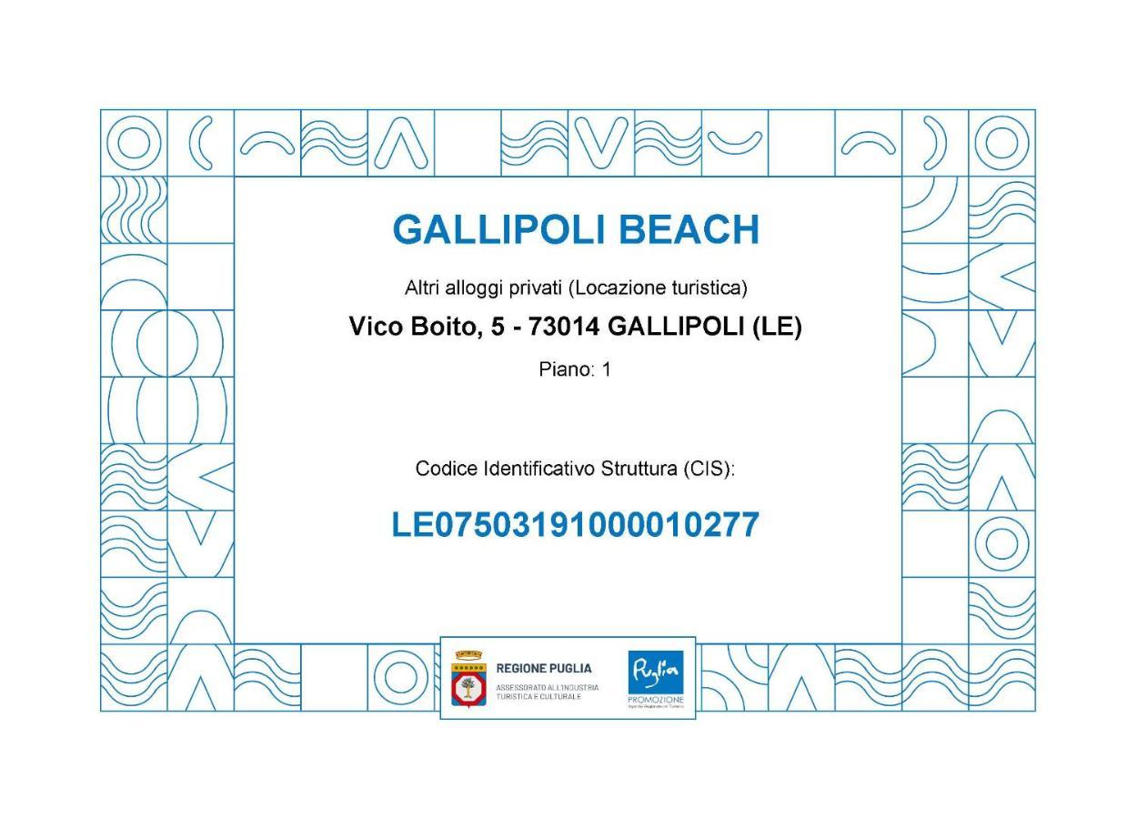 Gallipoli Beach Exterior foto